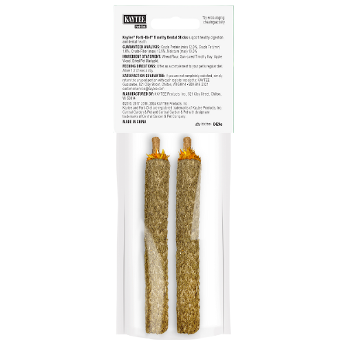 Forti-Diet Timothy Dental Sticks Back
